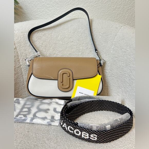 Marc Jacobs THE COLORBLOCK LARGE CLOVER SHOULDER BAG - Picture 2 of 10